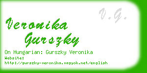 veronika gurszky business card